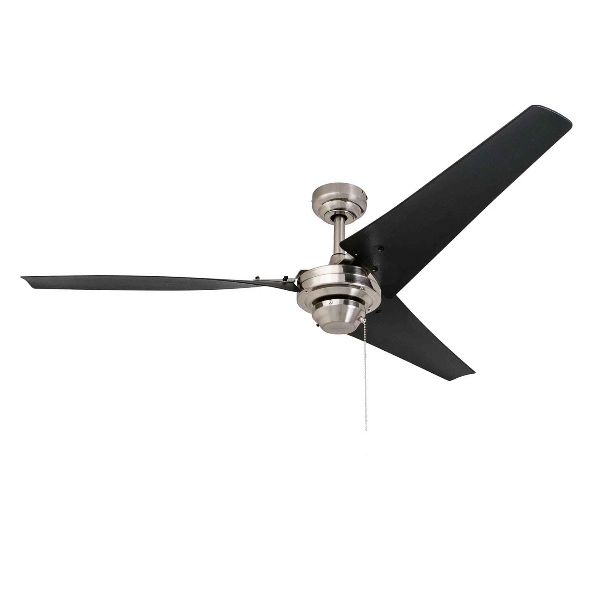 Brushed Nickel Ceiling Fan – 56 Inch