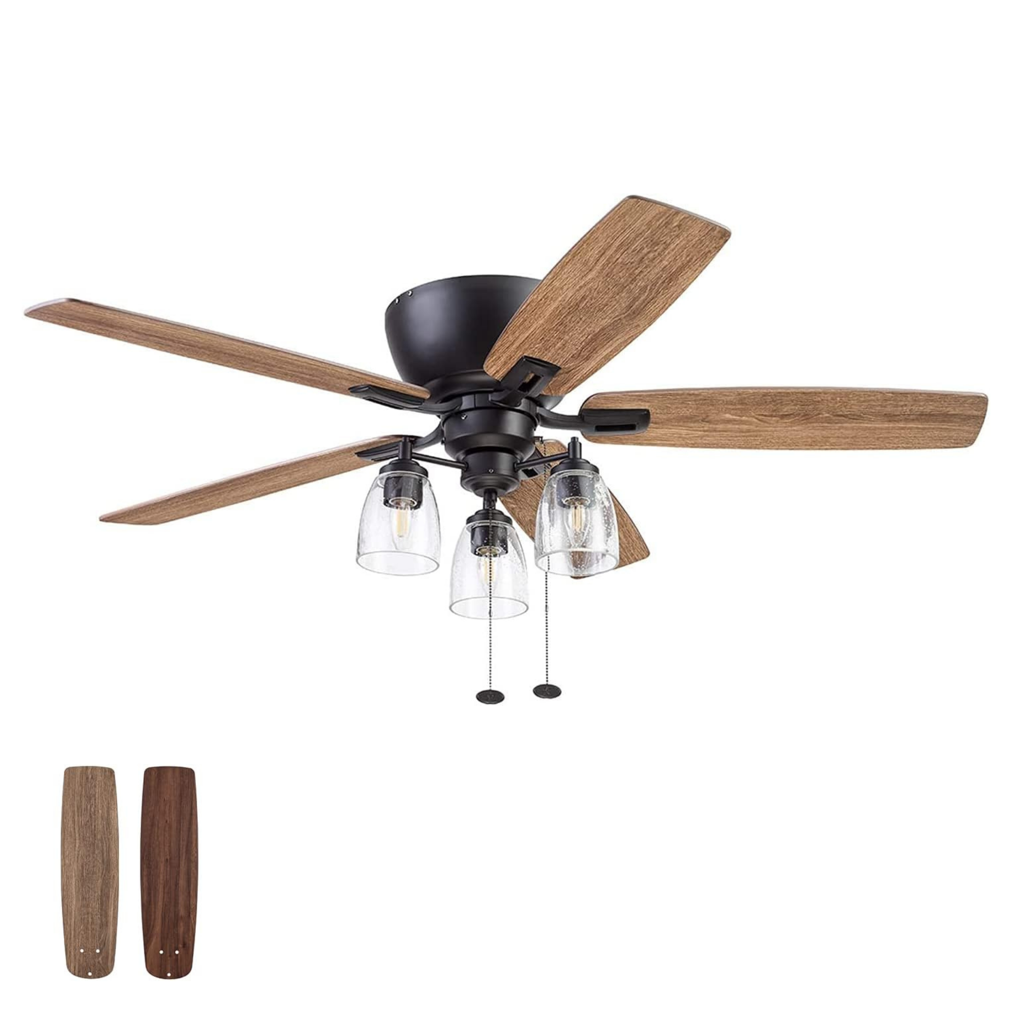 Espresso Ceiling Fan – 52 Inch