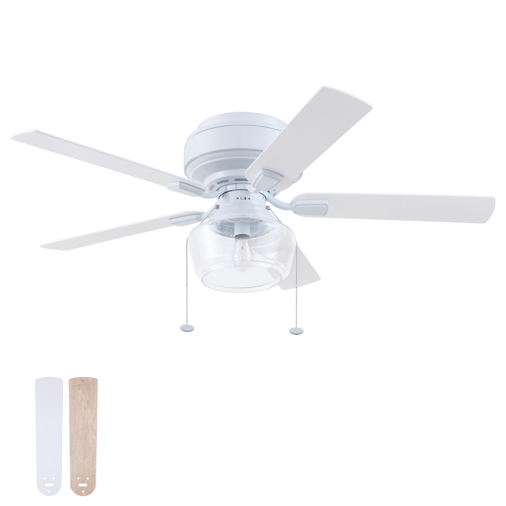 White Ceiling Fan – 52 Inch