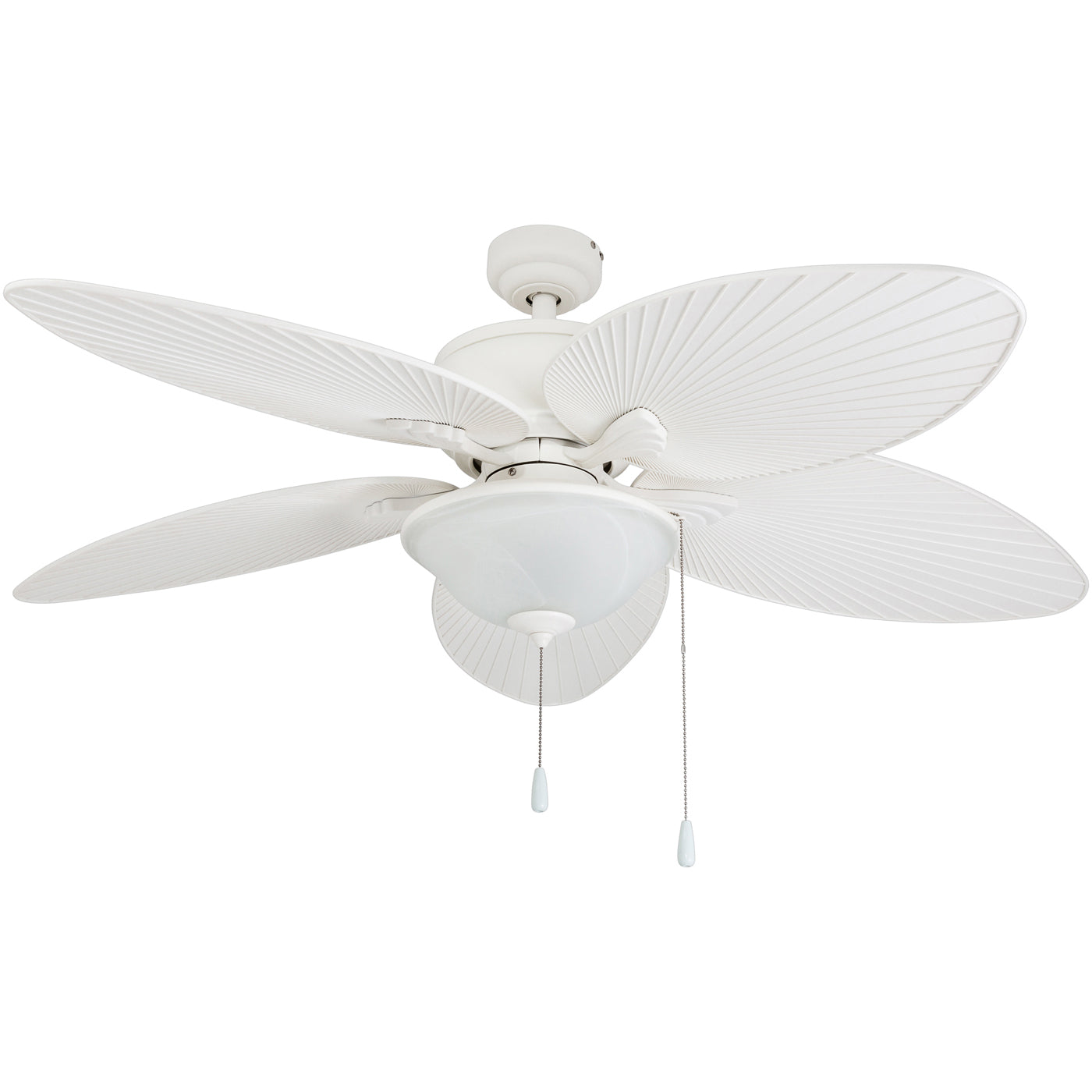 White Indoor/Outdoor Ceiling Fan – 52 Inch
