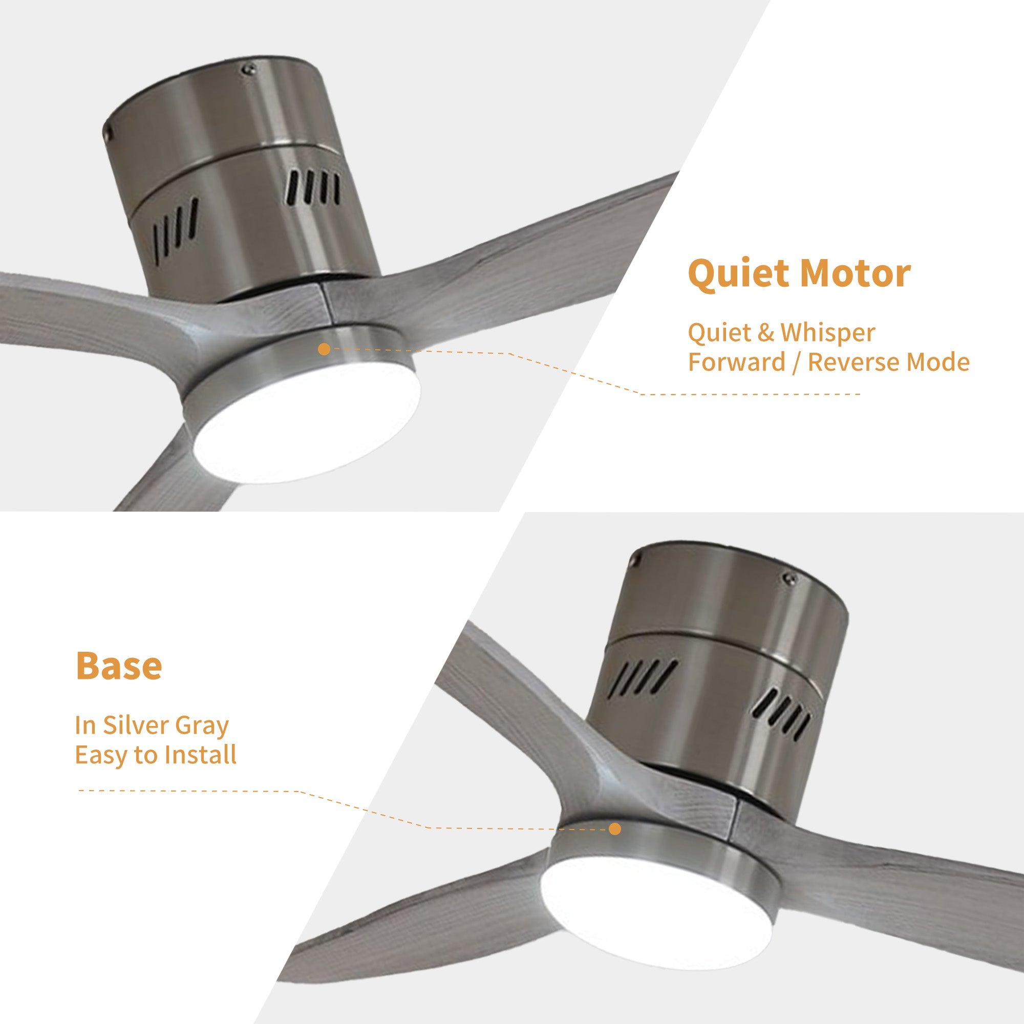 FlushPro | 52" | Brushed Nickel