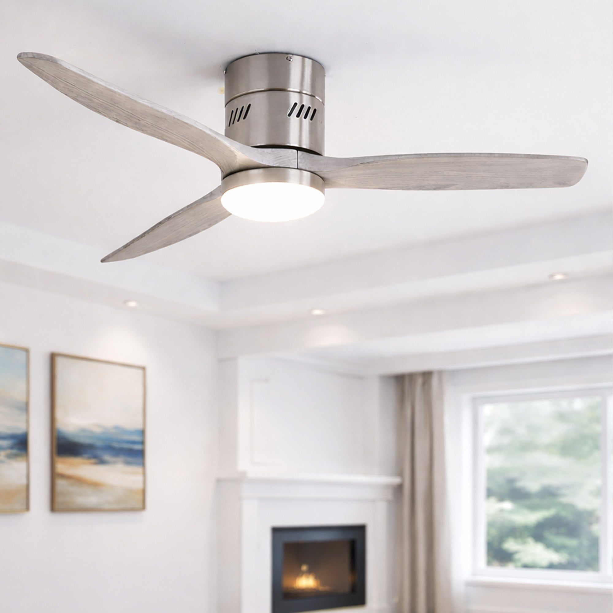 FlushPro | 52" | Brushed Nickel