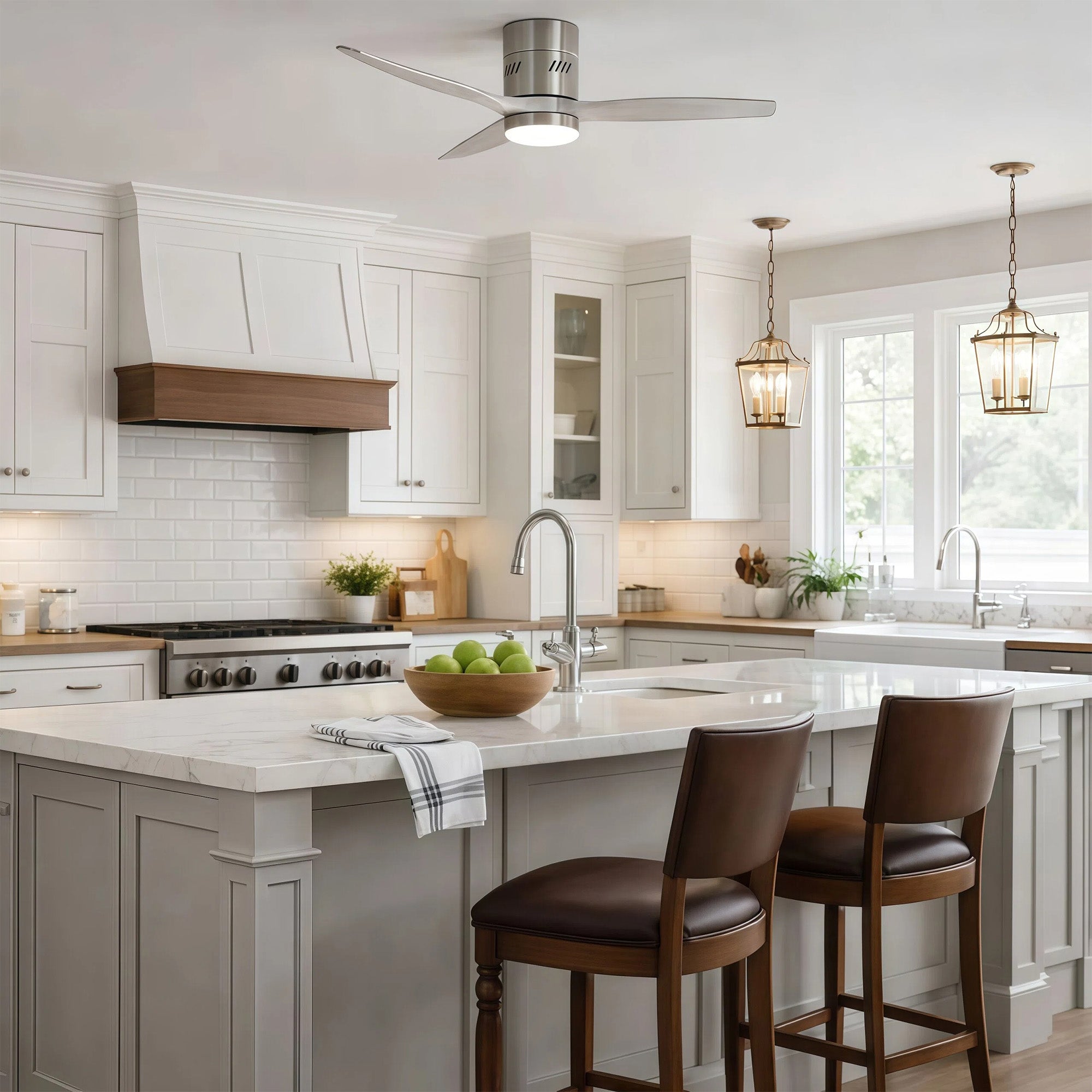 FlushPro | 52" | Brushed Nickel
