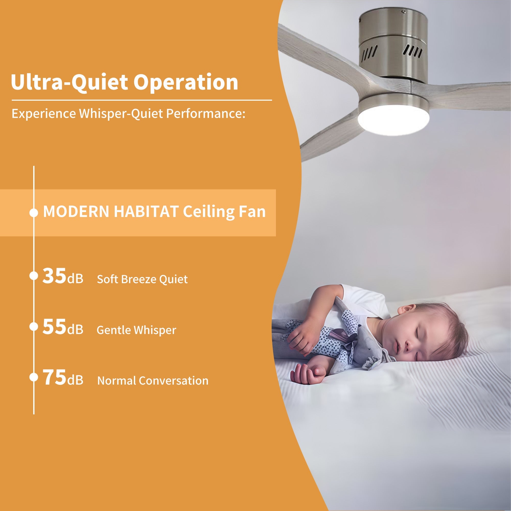 FlushPro | 52" | Brushed Nickel