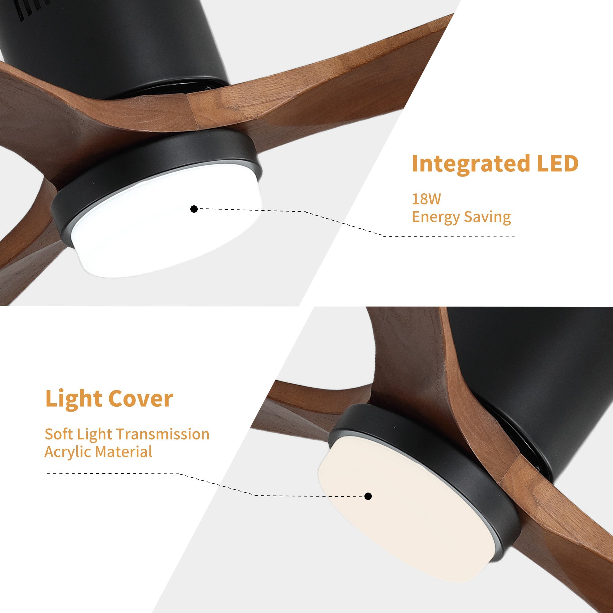 SerenityShine | 52" | Walnut