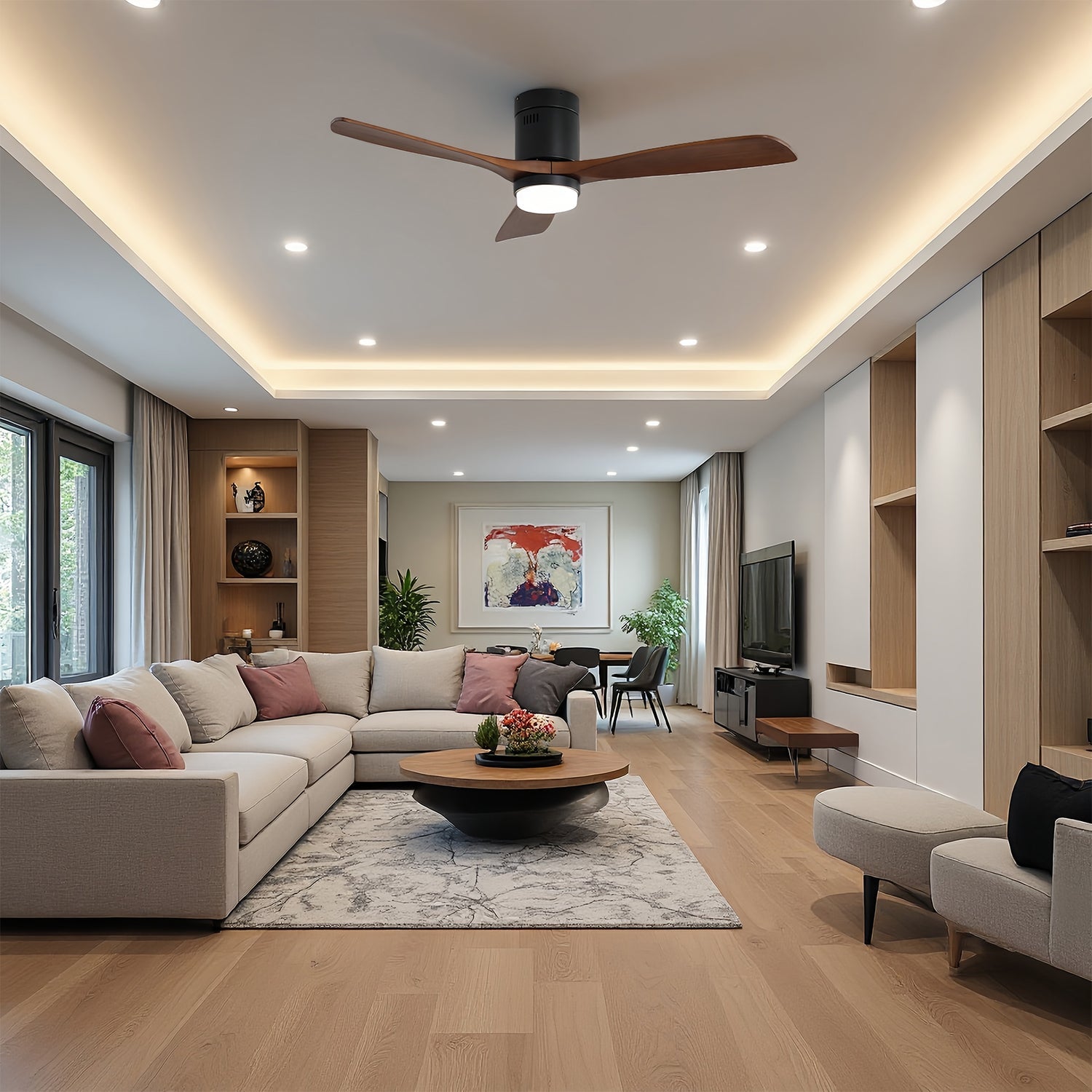 SerenityShine | 52" | Walnut
