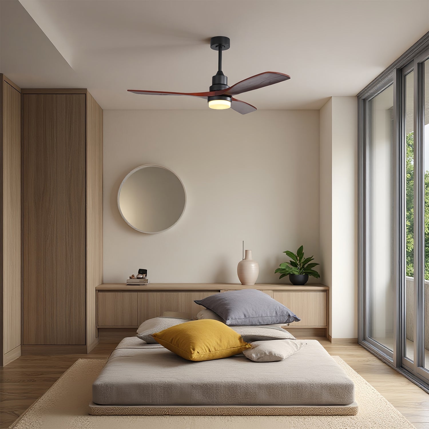 LumaHome | 52" | Black Walnut