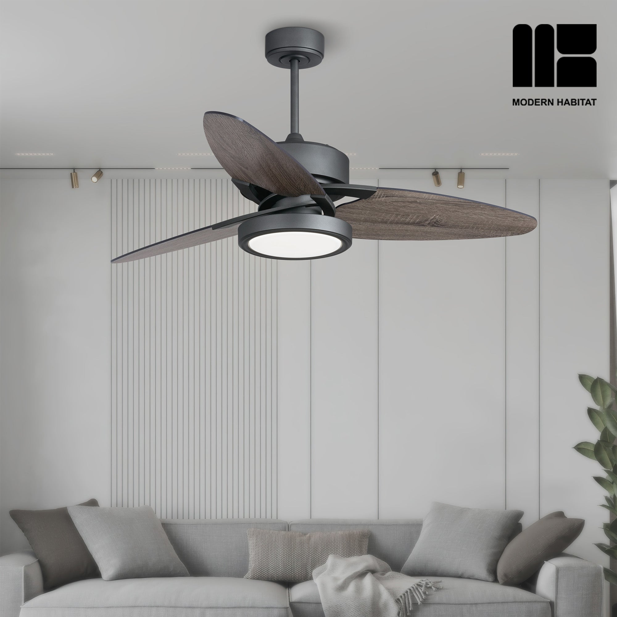 NeedleBreeze Smart | 52" | Matte Black