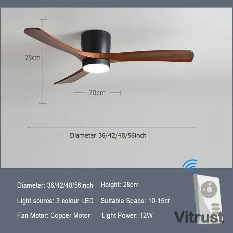 LumaGrain™ Ceiling Fan