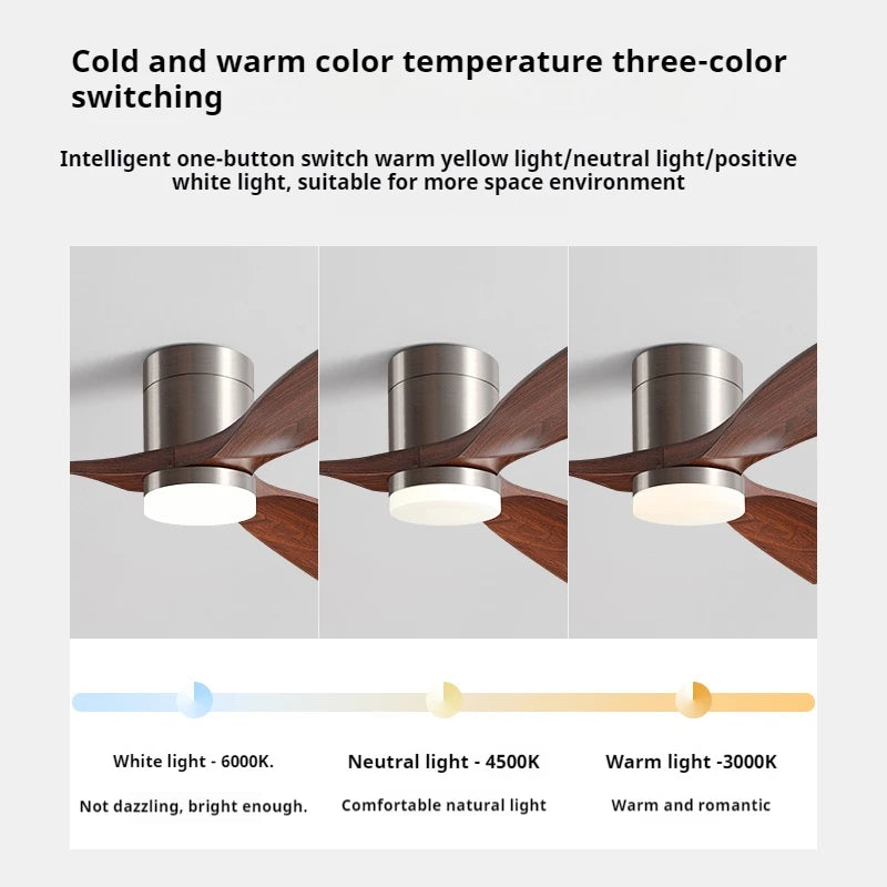 LumaCrest™ Low Profile Ceiling Fan