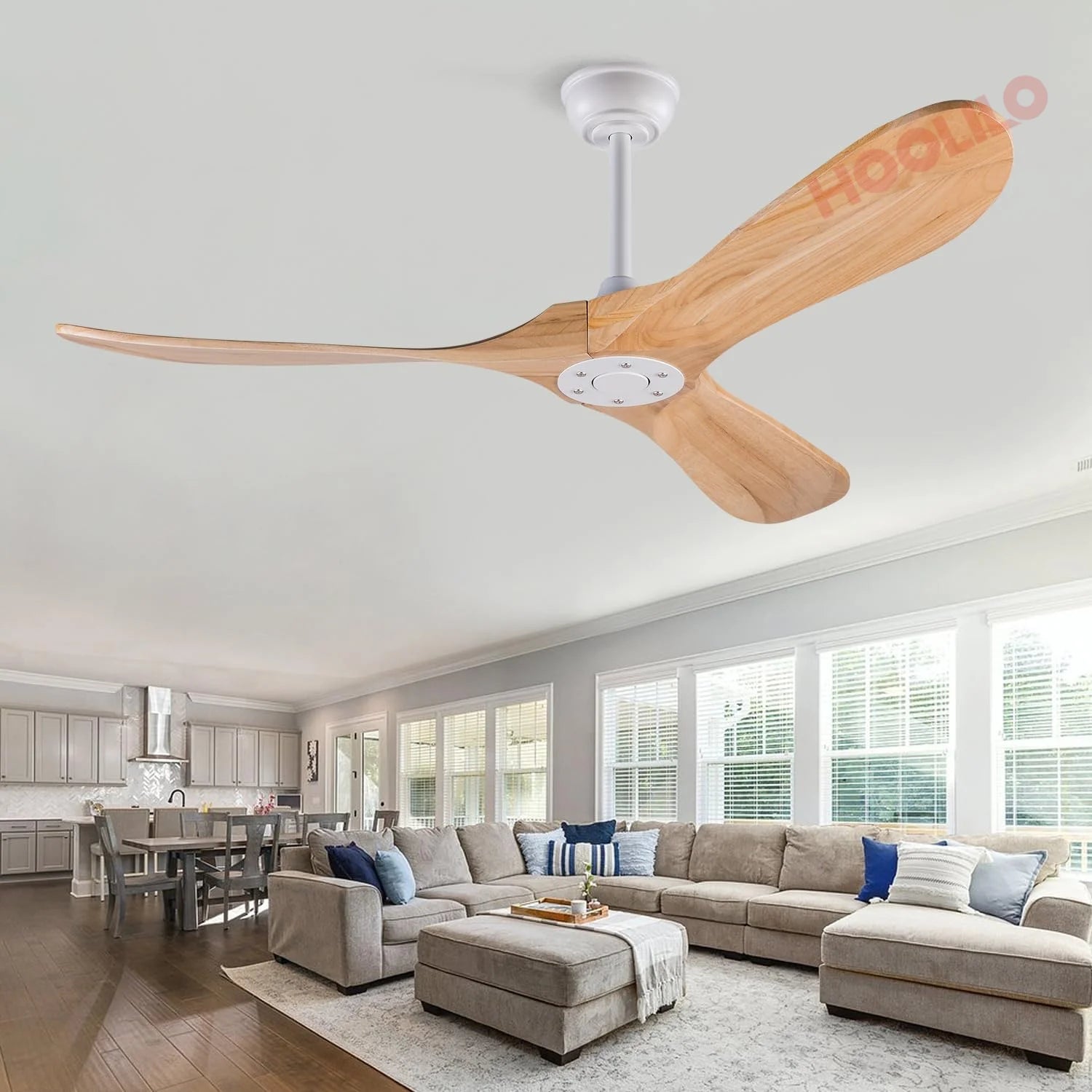 TimberCrest 88" | Signature Wood Ceiling Fan