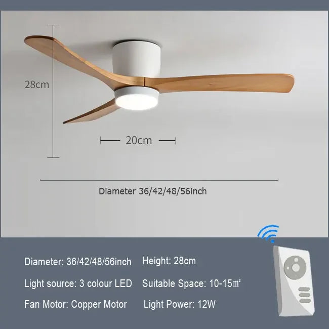 LumaGrain™ Ceiling Fan