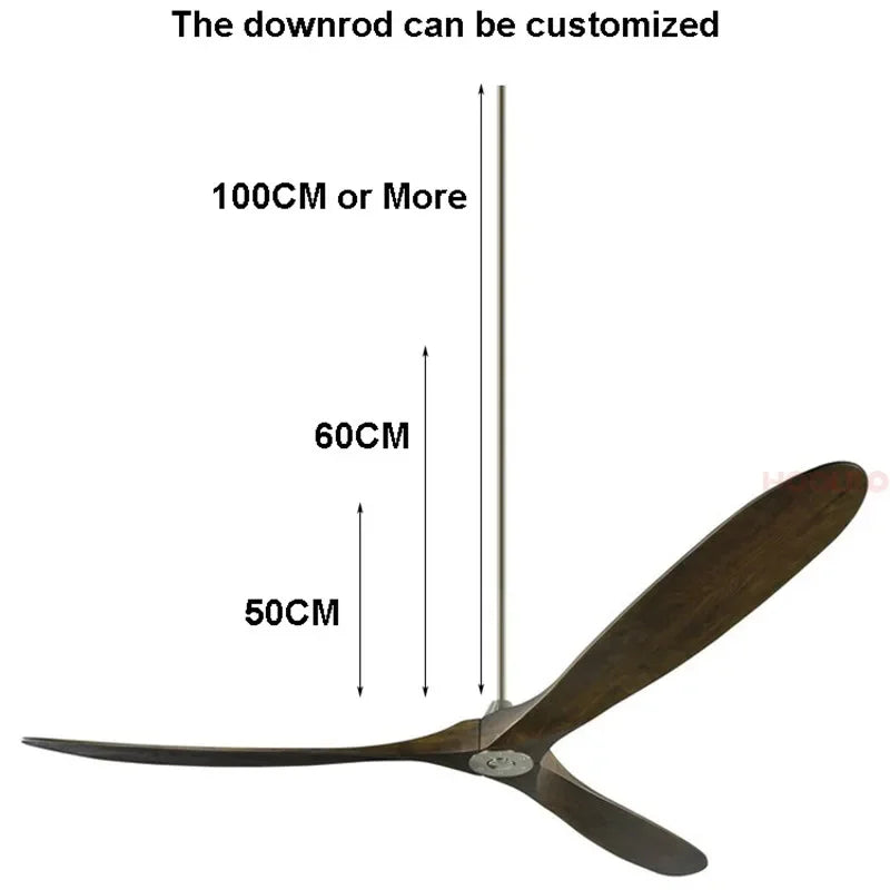 TimberCrest 88" | Signature Wood Ceiling Fan