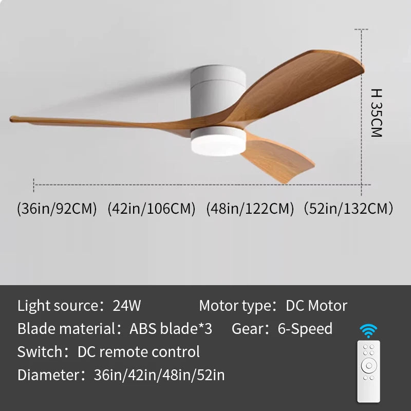 LumaCrest™ Low Profile Ceiling Fan
