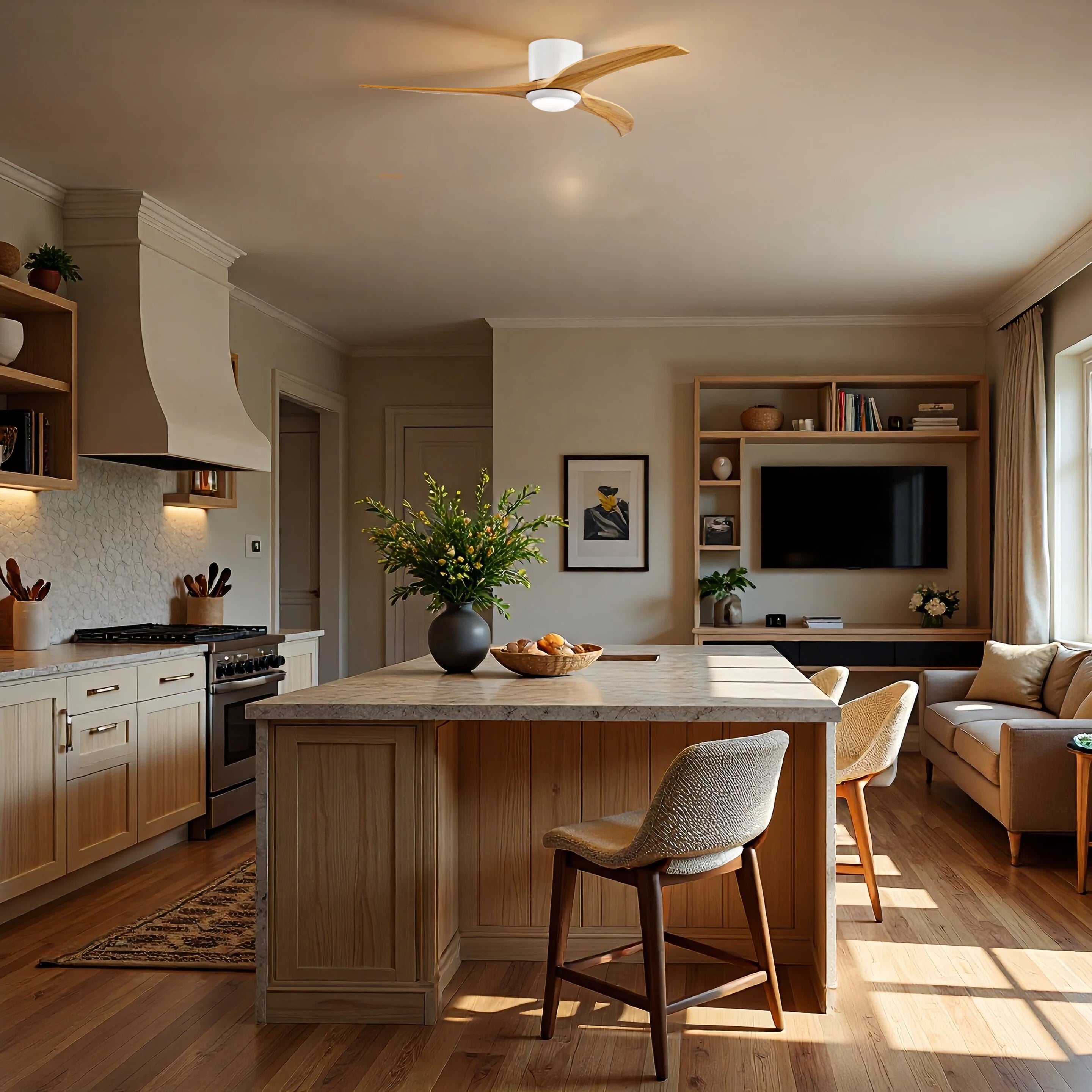 FlushPro | 52" | White Oak