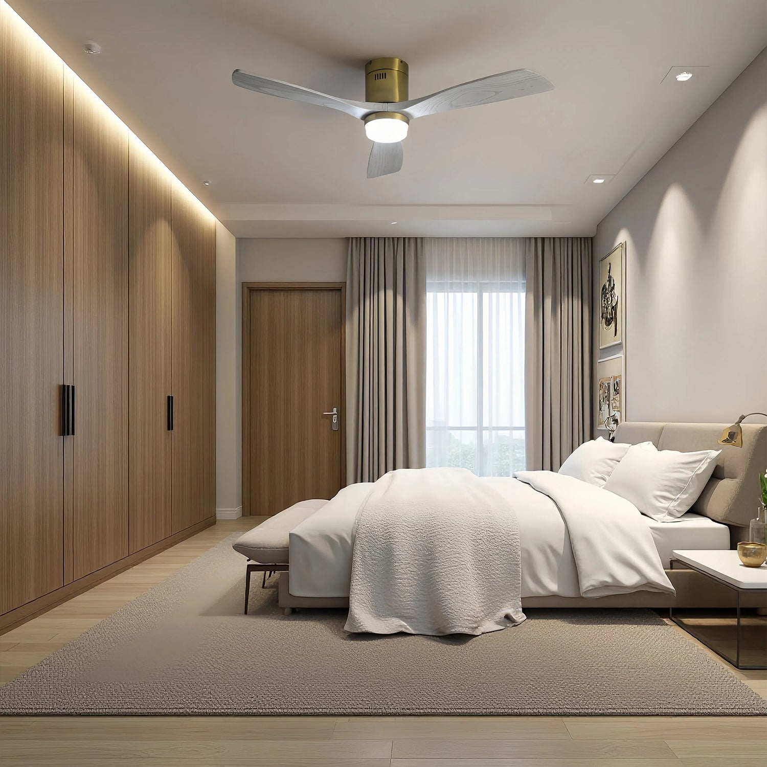 SerenityShine | 52" | White Oak