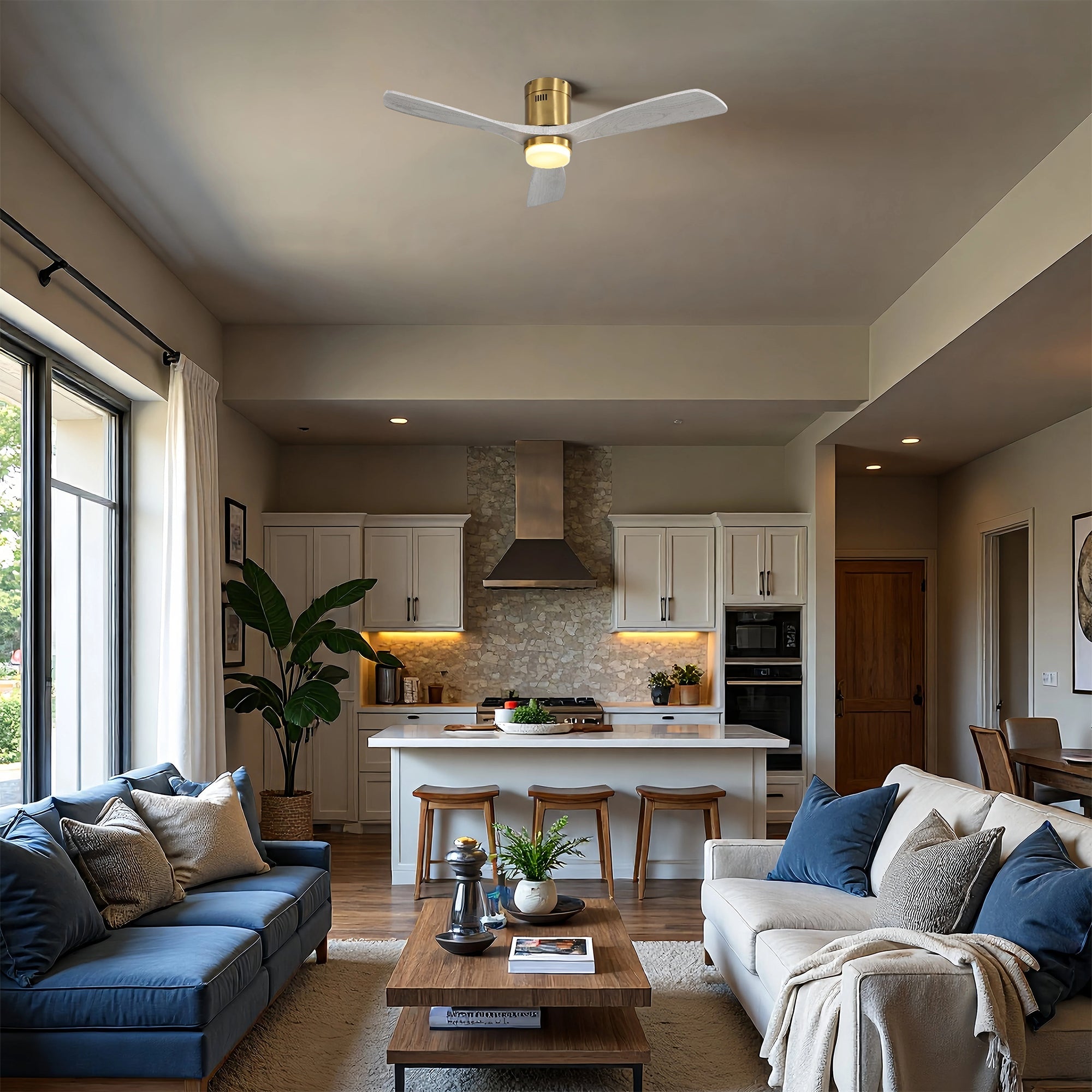 SerenityShine | 52" | White Oak