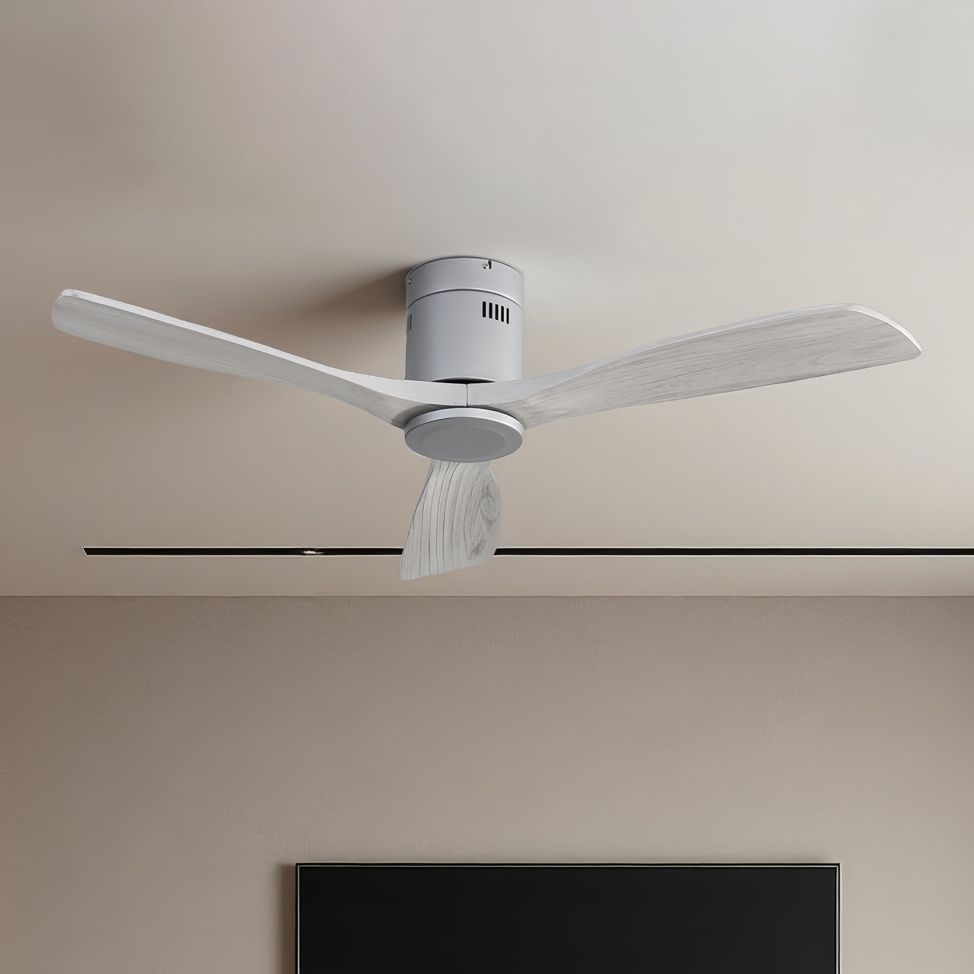 TurboFlow | 52" | Natural Wood