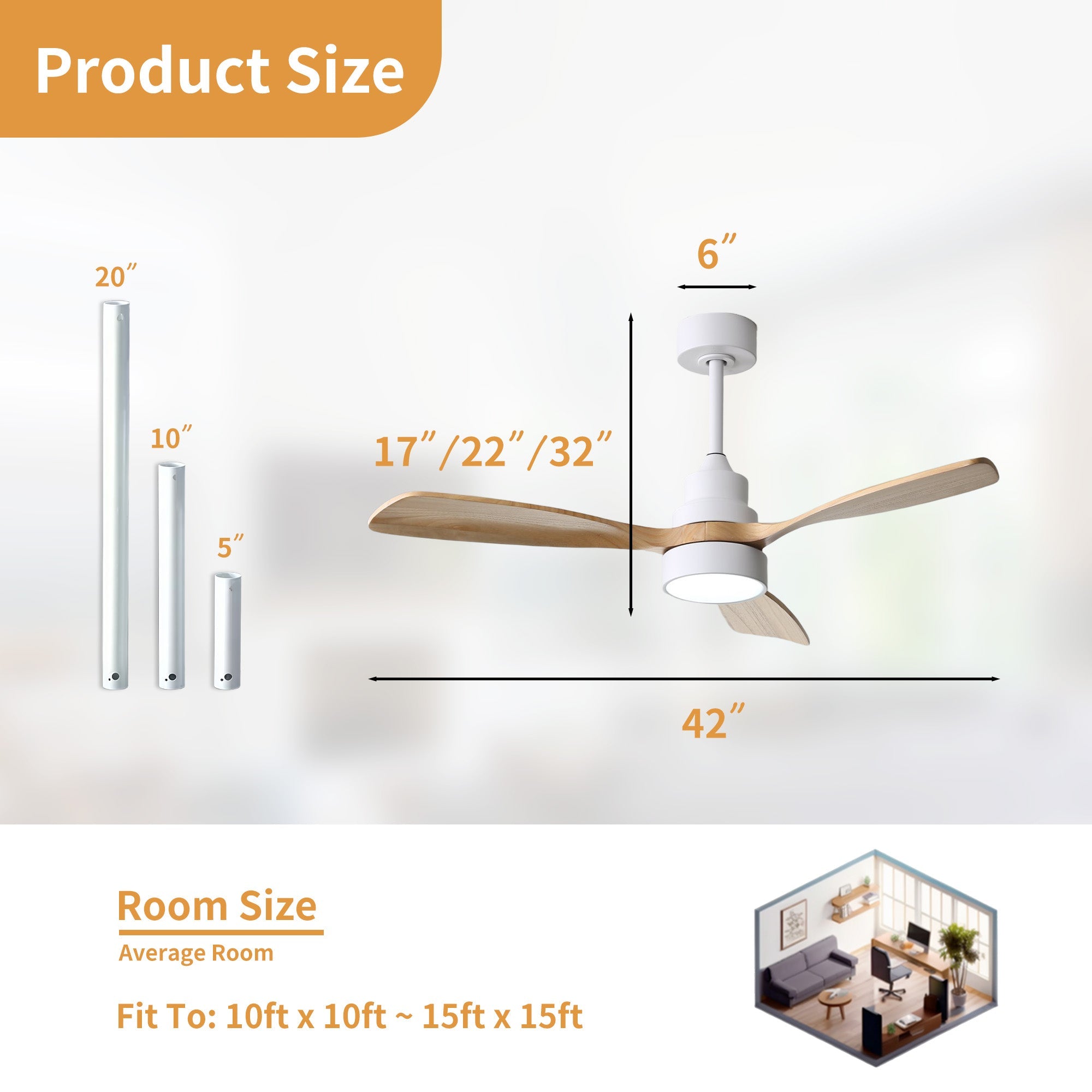 CozyAir | 48" | White Oak