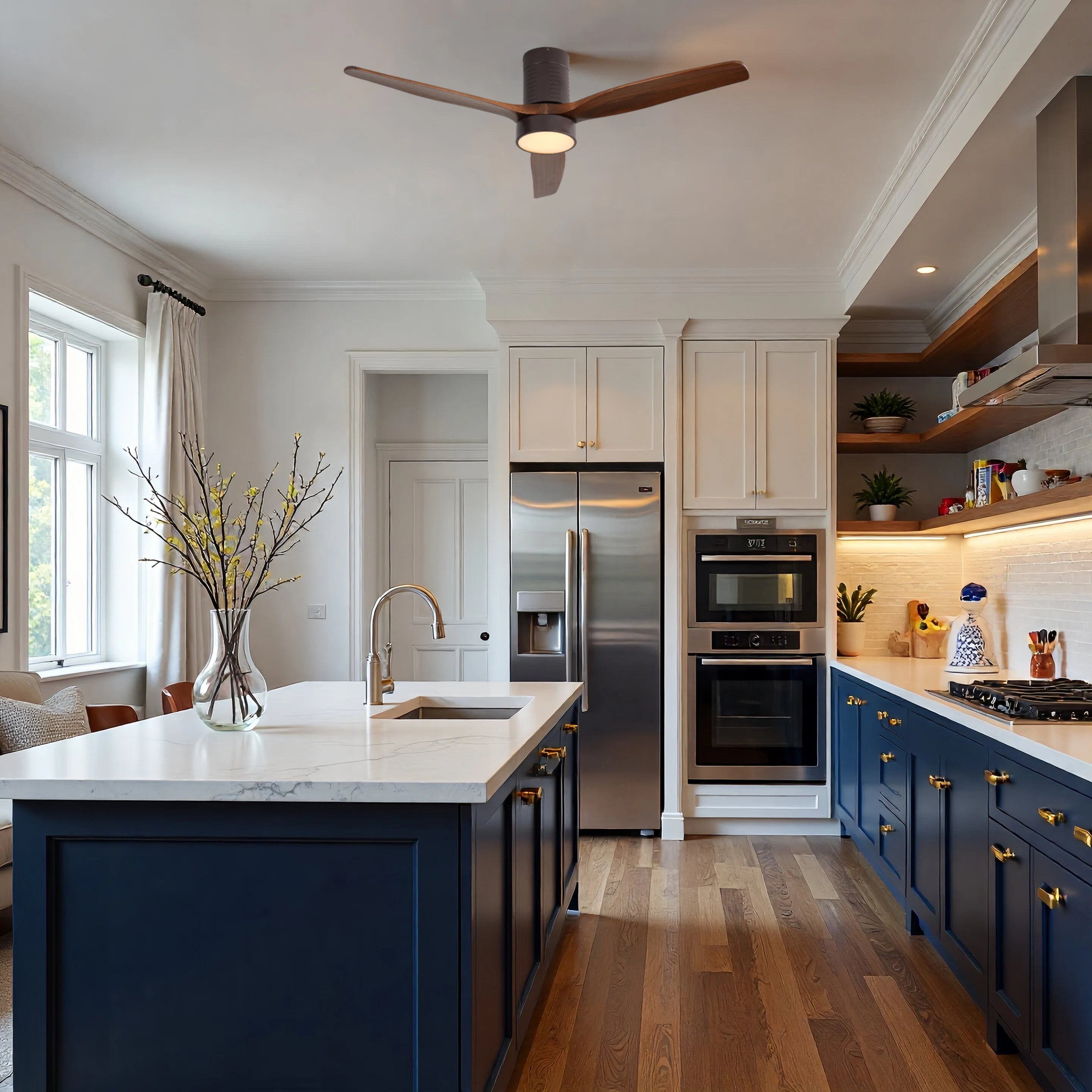 SerenityLeaf | 52" | Walnut