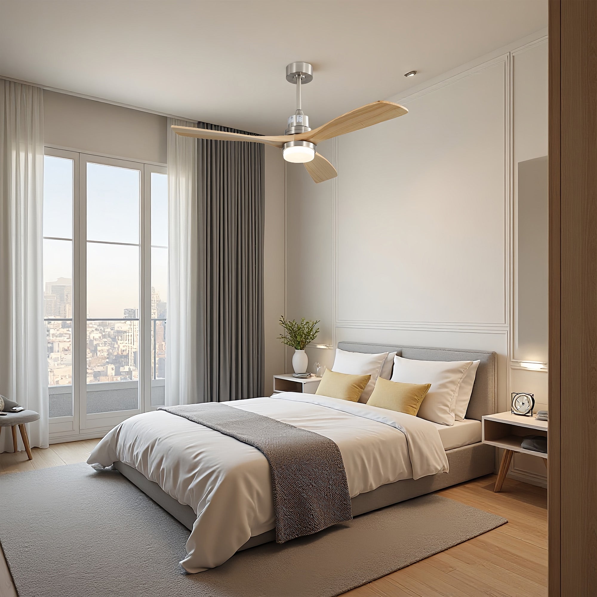 AuraVista Smart | 52" | Brushed Nickel