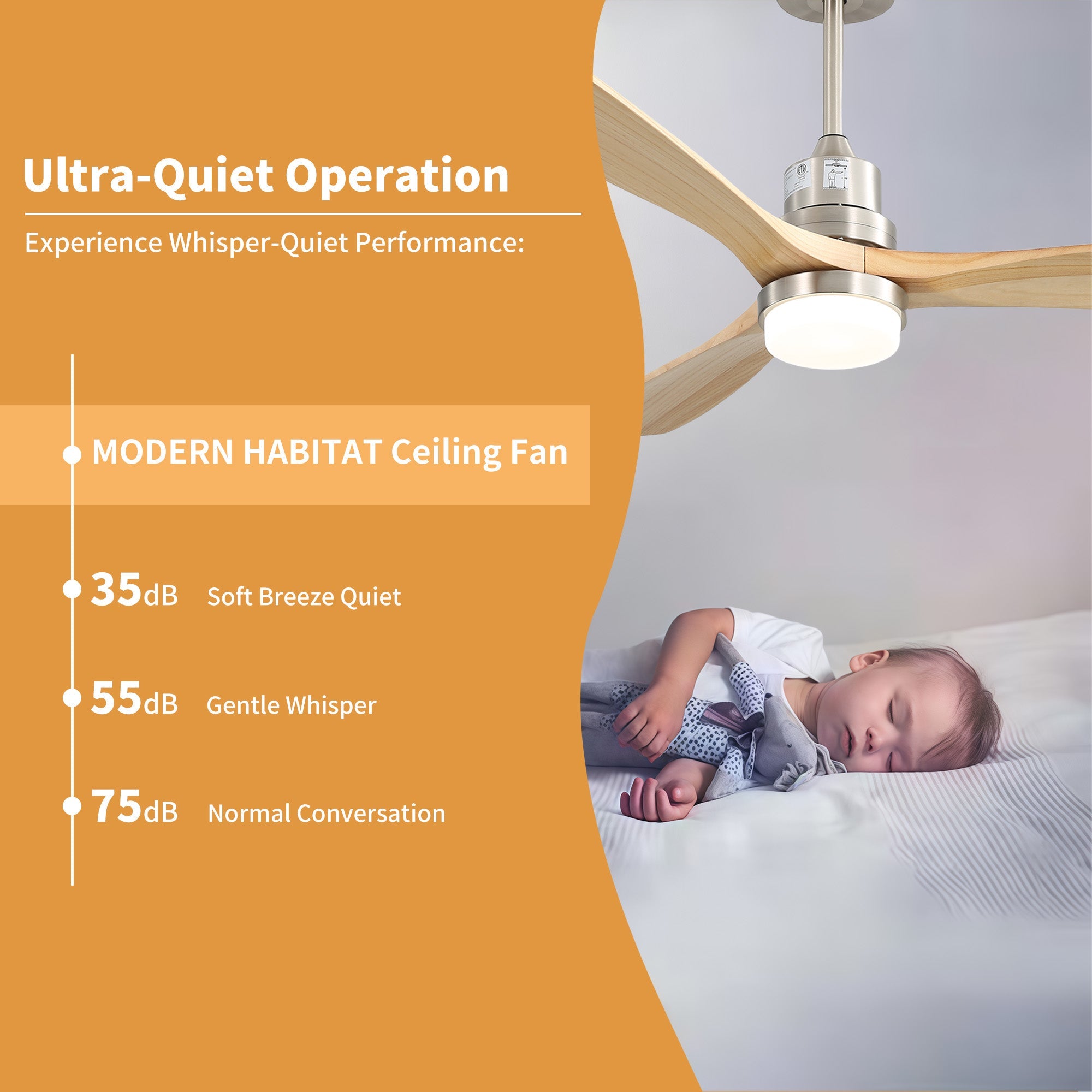 AuraVista Smart | 52" | Brushed Nickel