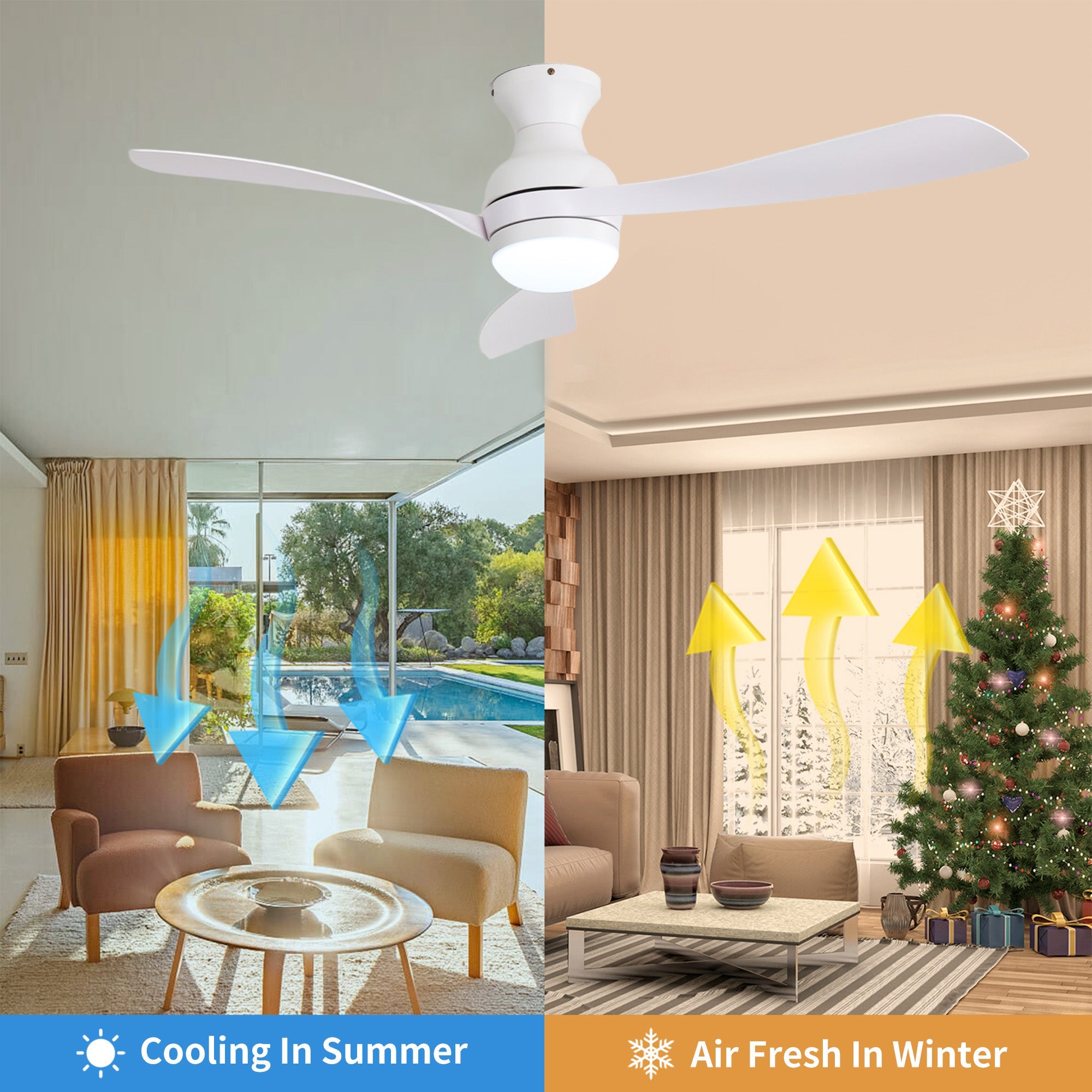 FlushPro | 52" | White