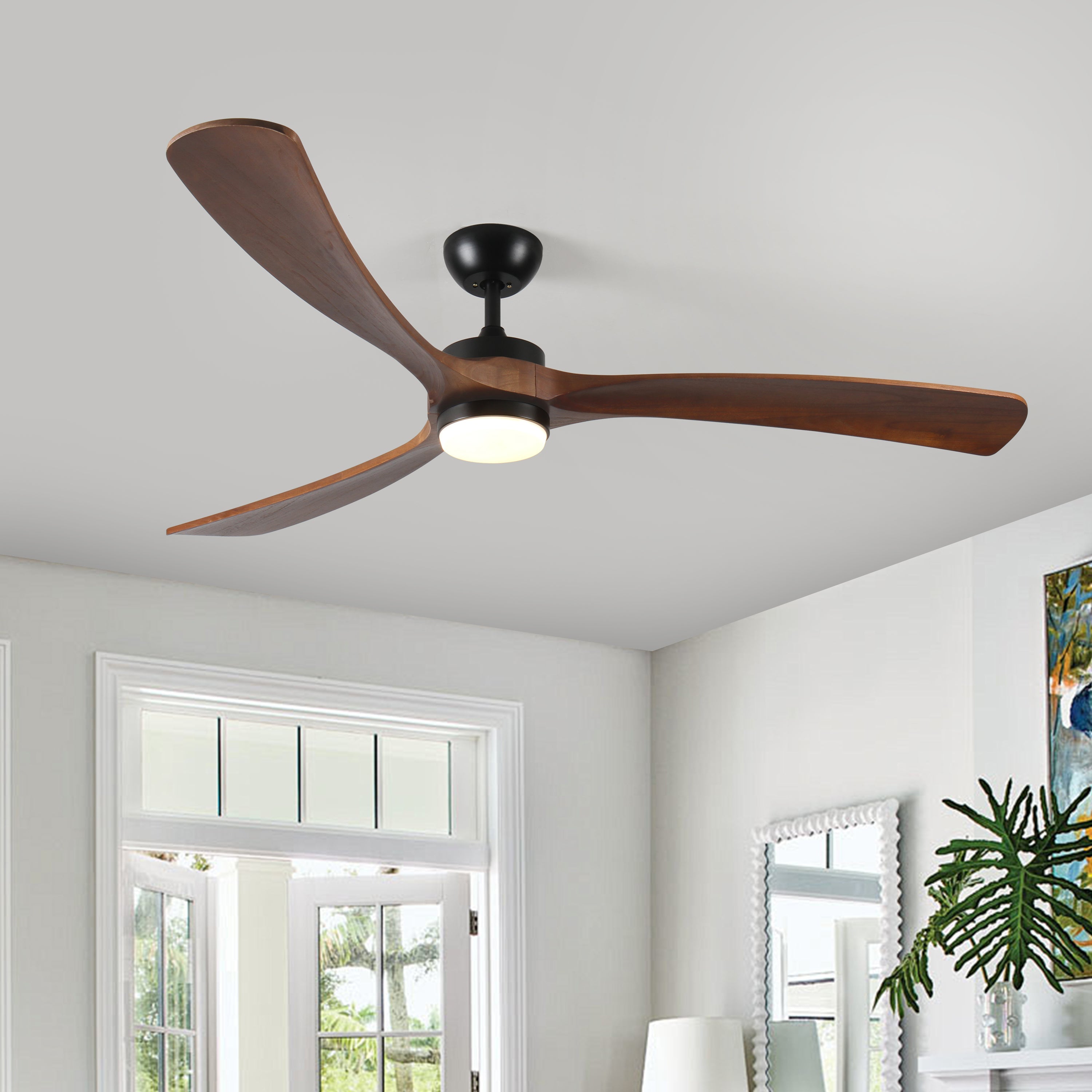 TriBlades | 72" | Natural Wood