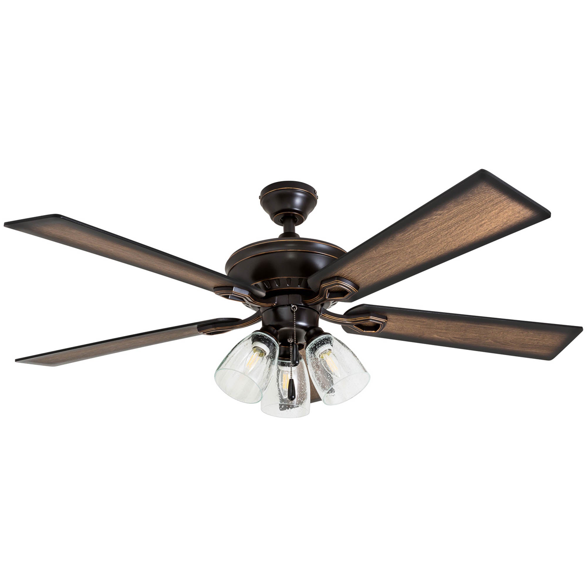 Oil Rubbed Bronze Ceiling Fan – 52 Inch