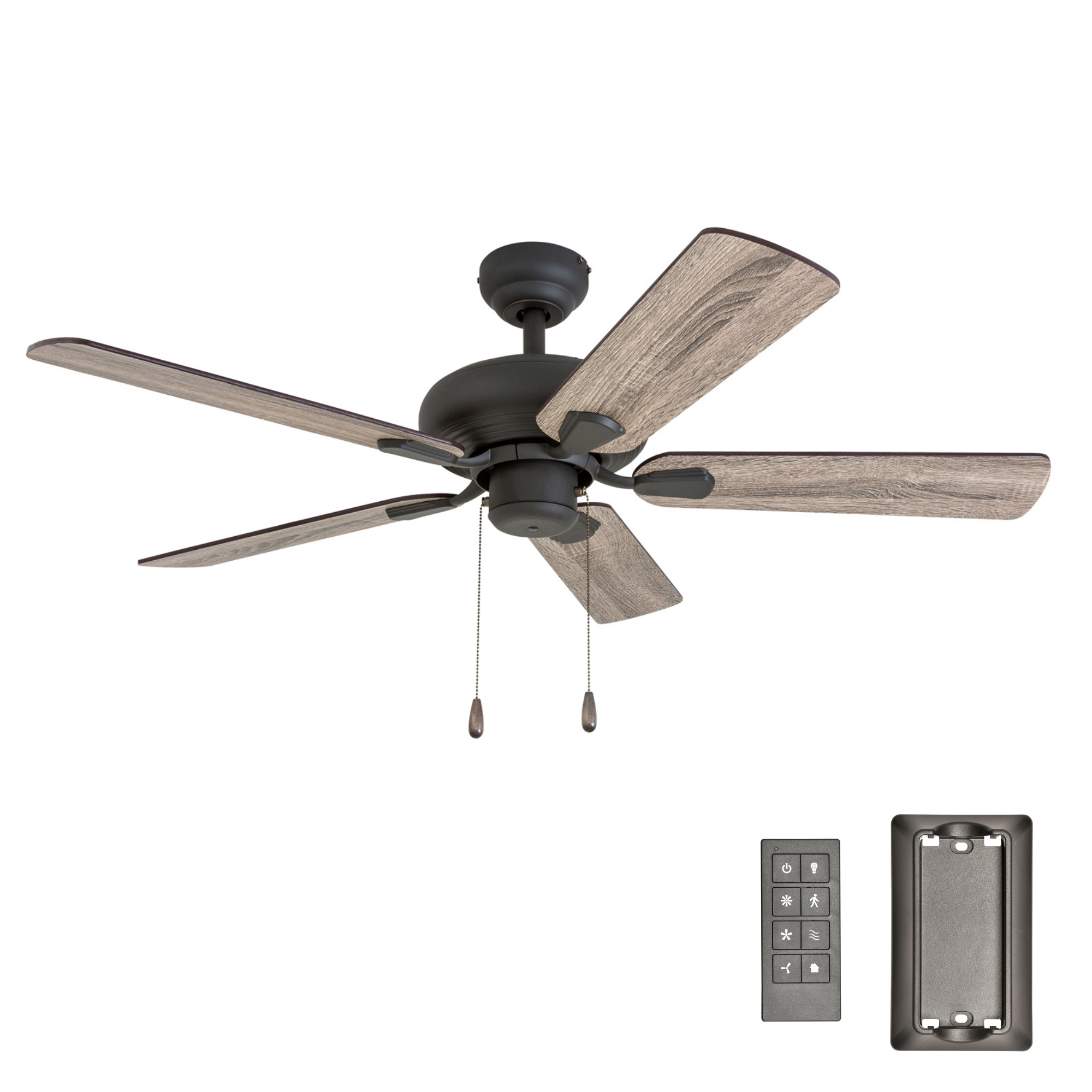 Bronze Ceiling Fan & Remote – 42 Inch