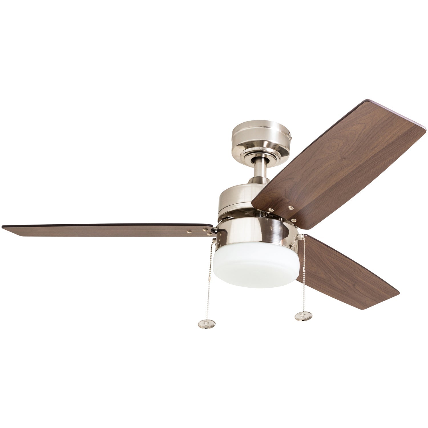 Brushed Nickel Ceiling Fan – 42 Inch