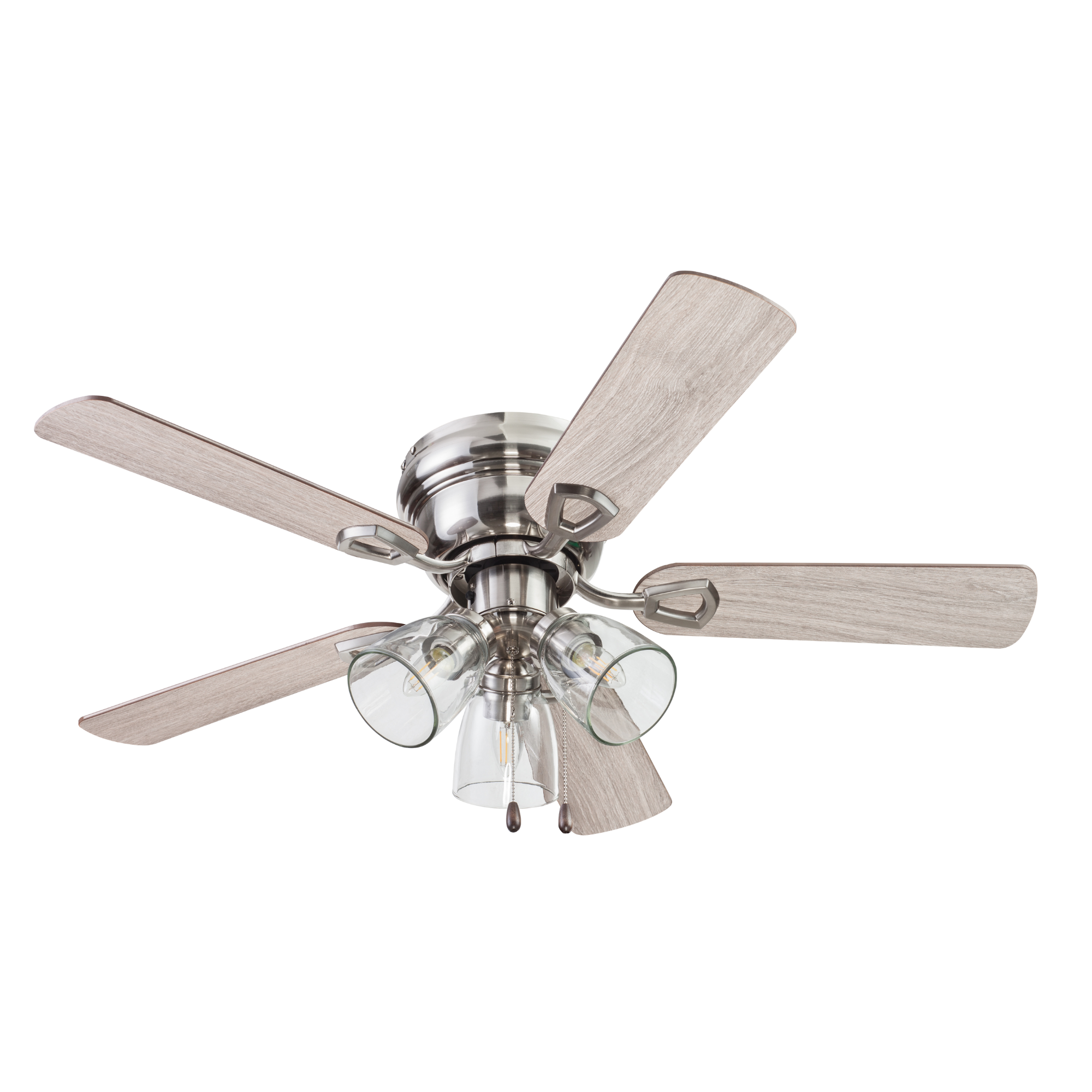 Brushed Nickel Ceiling Fan – 42 Inch
