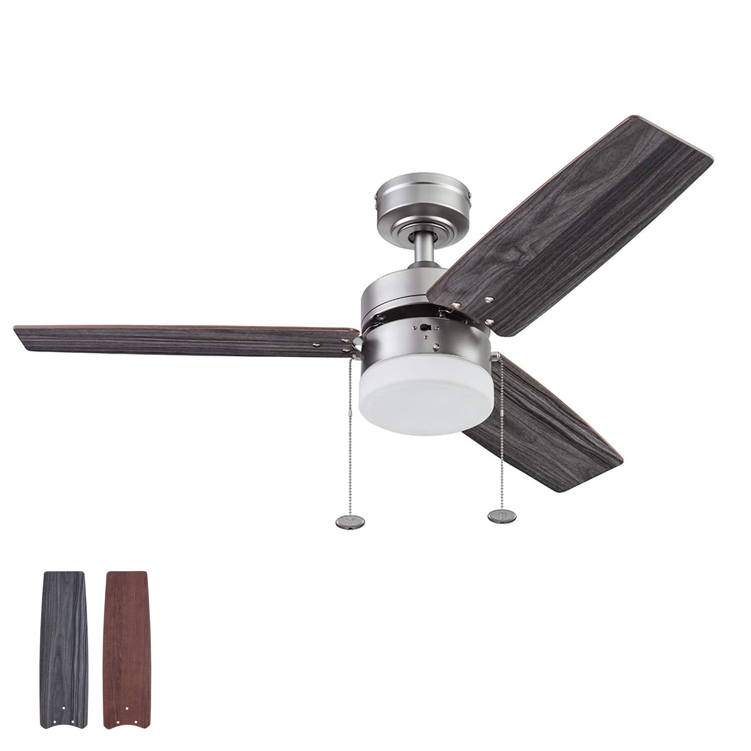 Pewter Ceiling Fan – 42 Inch