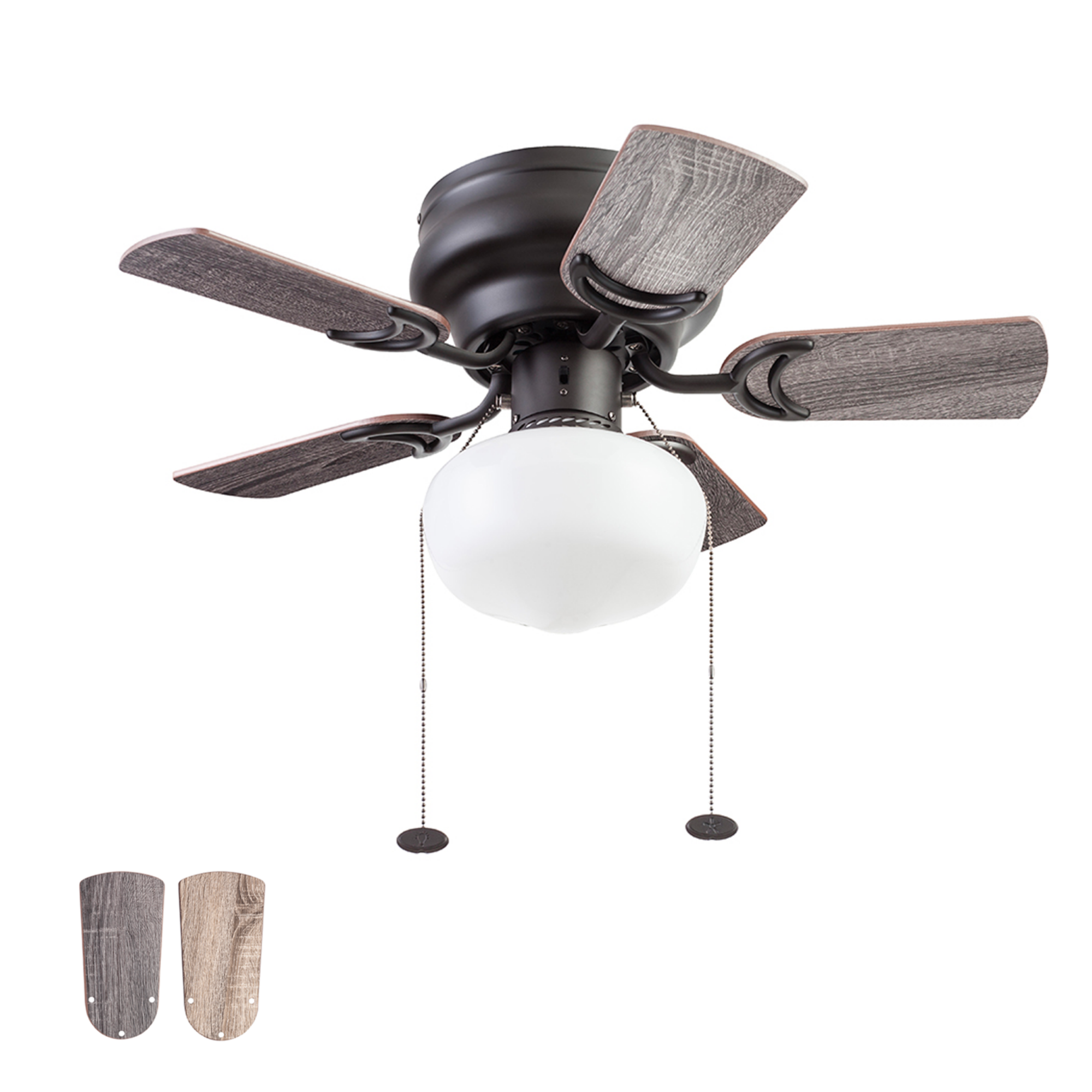 Bronze Ceiling Fan – 28 Inch