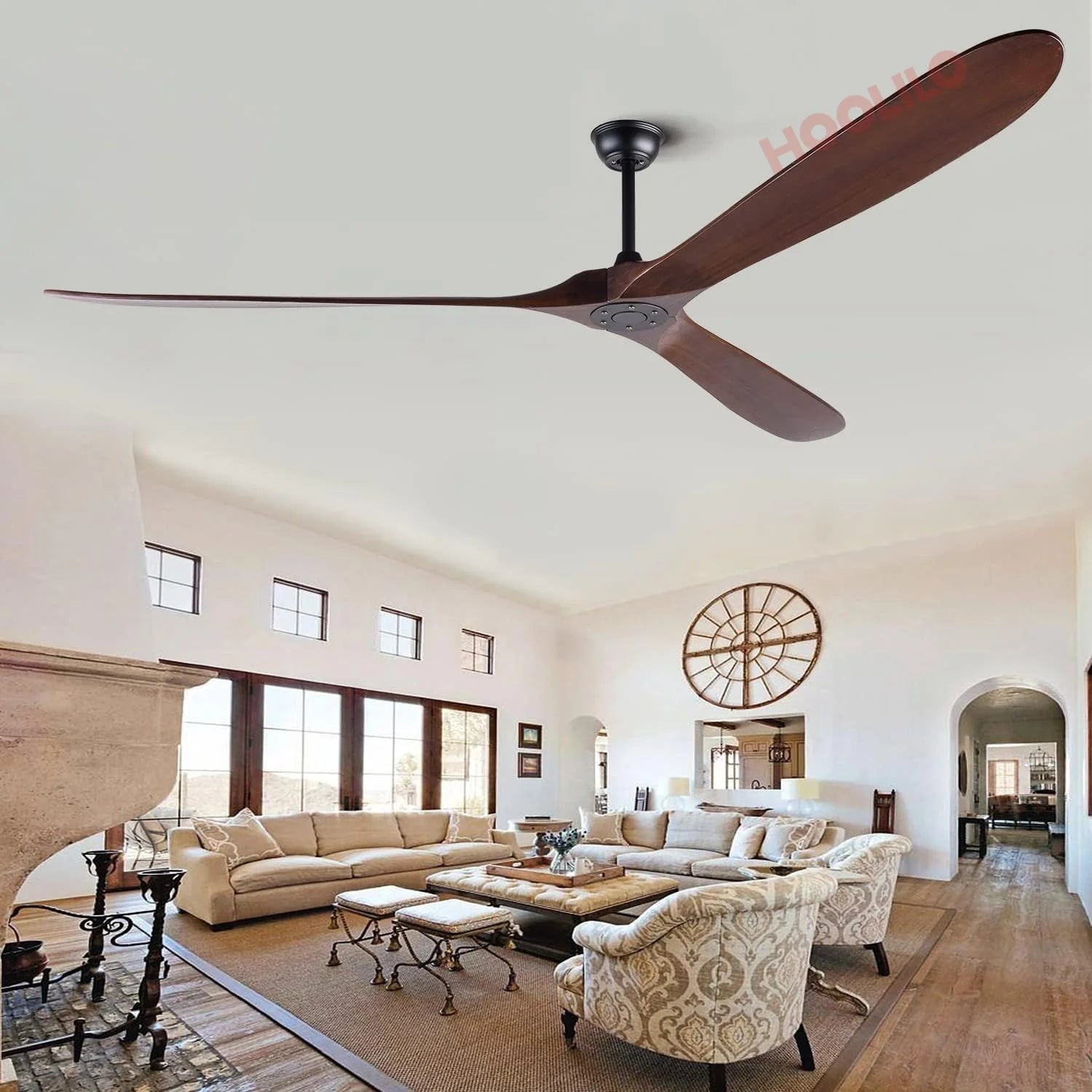TimberCrest 88" | Signature Wood Ceiling Fan