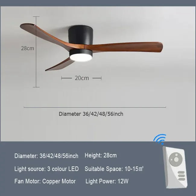 LumaGrain™ Ceiling Fan