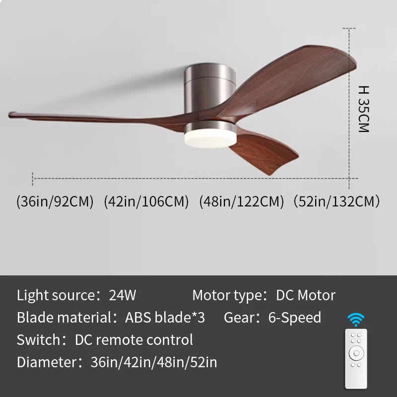 LumaCrest™ Low Profile Ceiling Fan