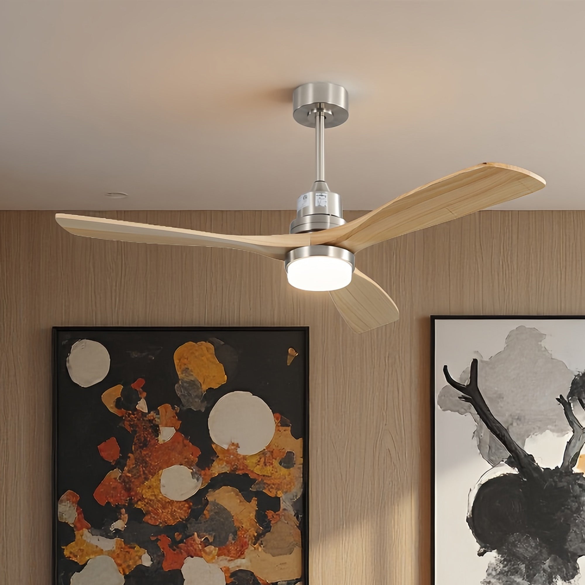AuraVista Smart | 52" | Brushed Nickel