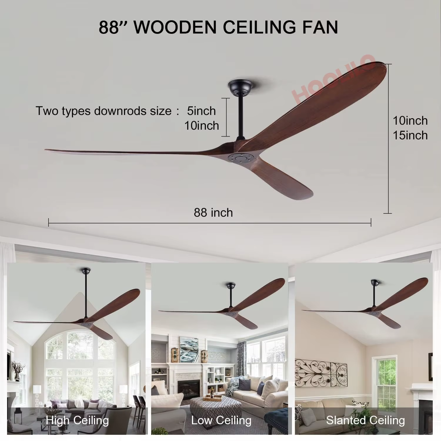 TimberCrest | Signature Wood Ceiling Fan